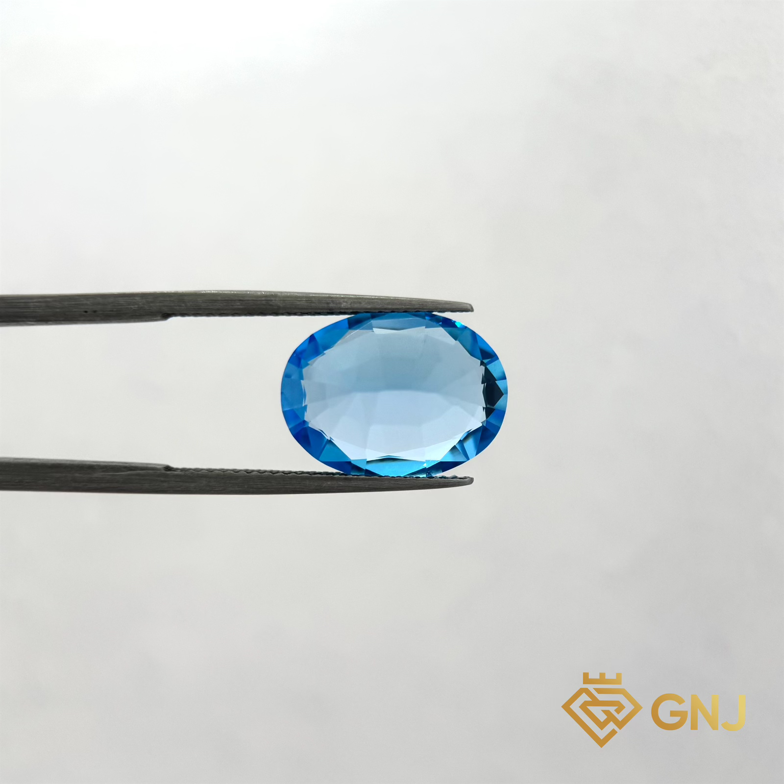 Đá Topaz Xanh Tự Nhiên Xanh Dương 10.15ct — chi tiết đá