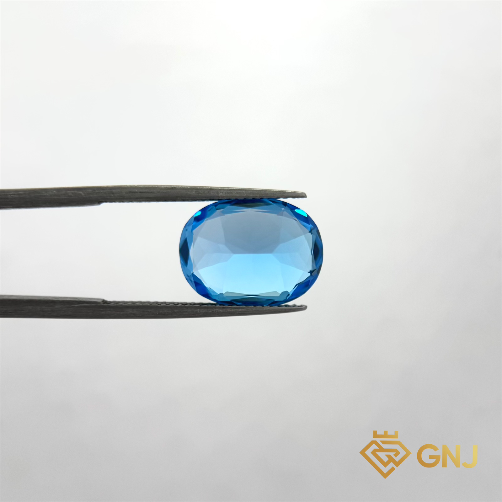 Đá Topaz Xanh Tự Nhiên 10.55ct — chi tiết đá