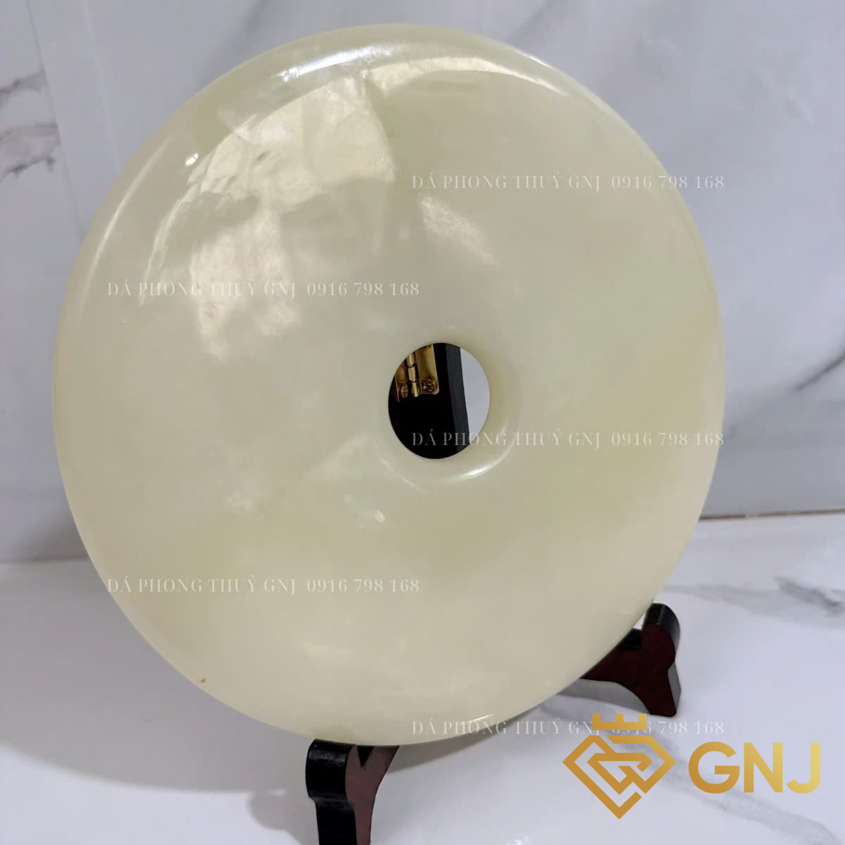 Đồng Điếu Đá Onyx Xanh Tự Nhiên