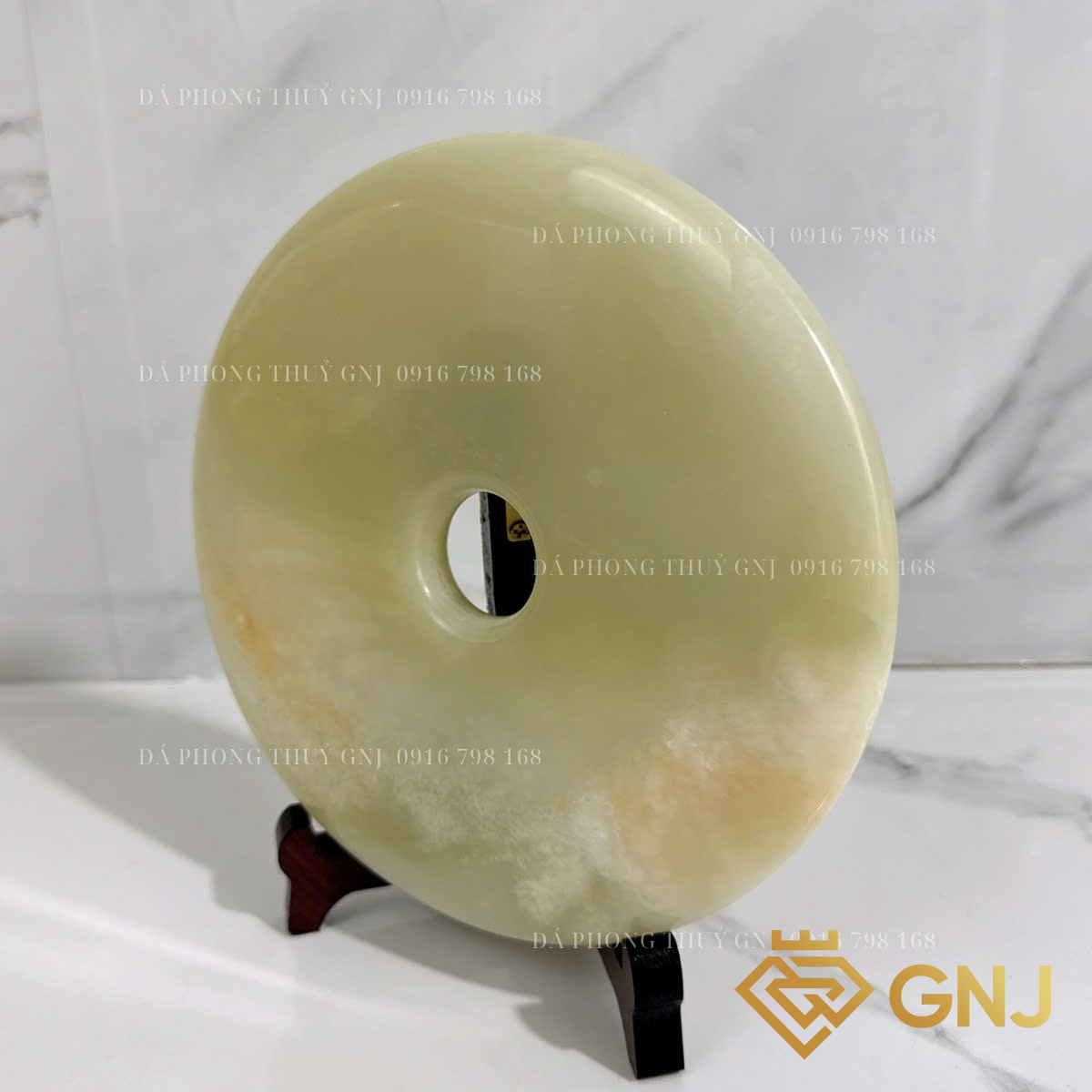 Đồng Điếu Đá Onyx Xanh Tự Nhiên