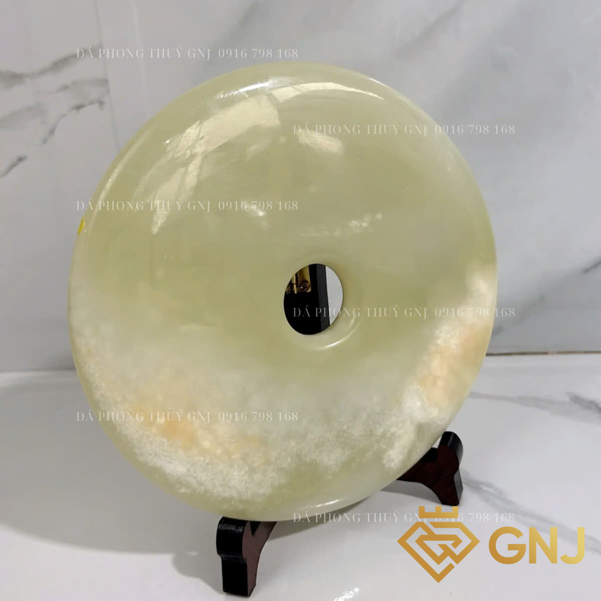 Đồng Điếu Đá Onyx Xanh Tự Nhiên