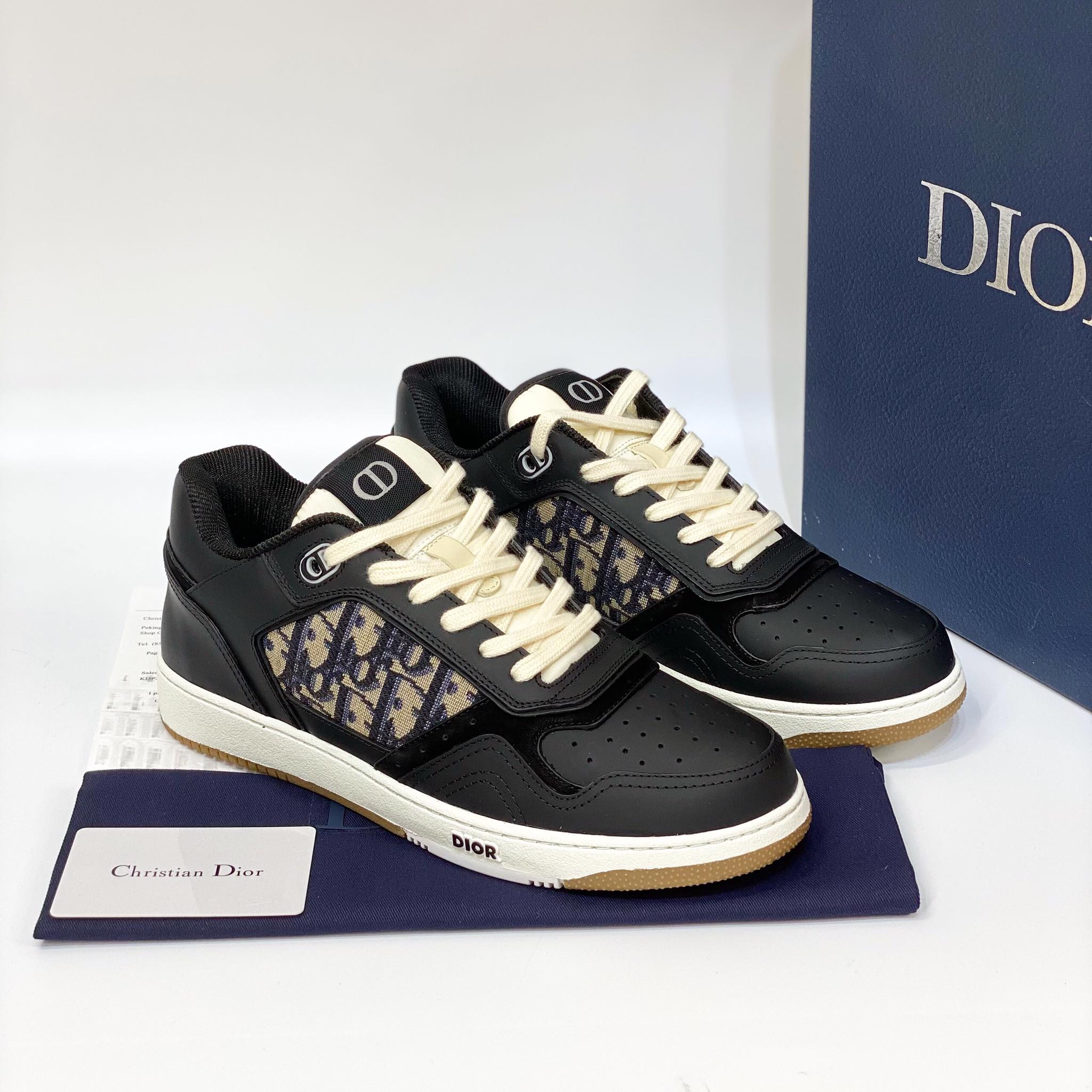 GIÀY Dior World Tour B27 LowTop SneakerBlack