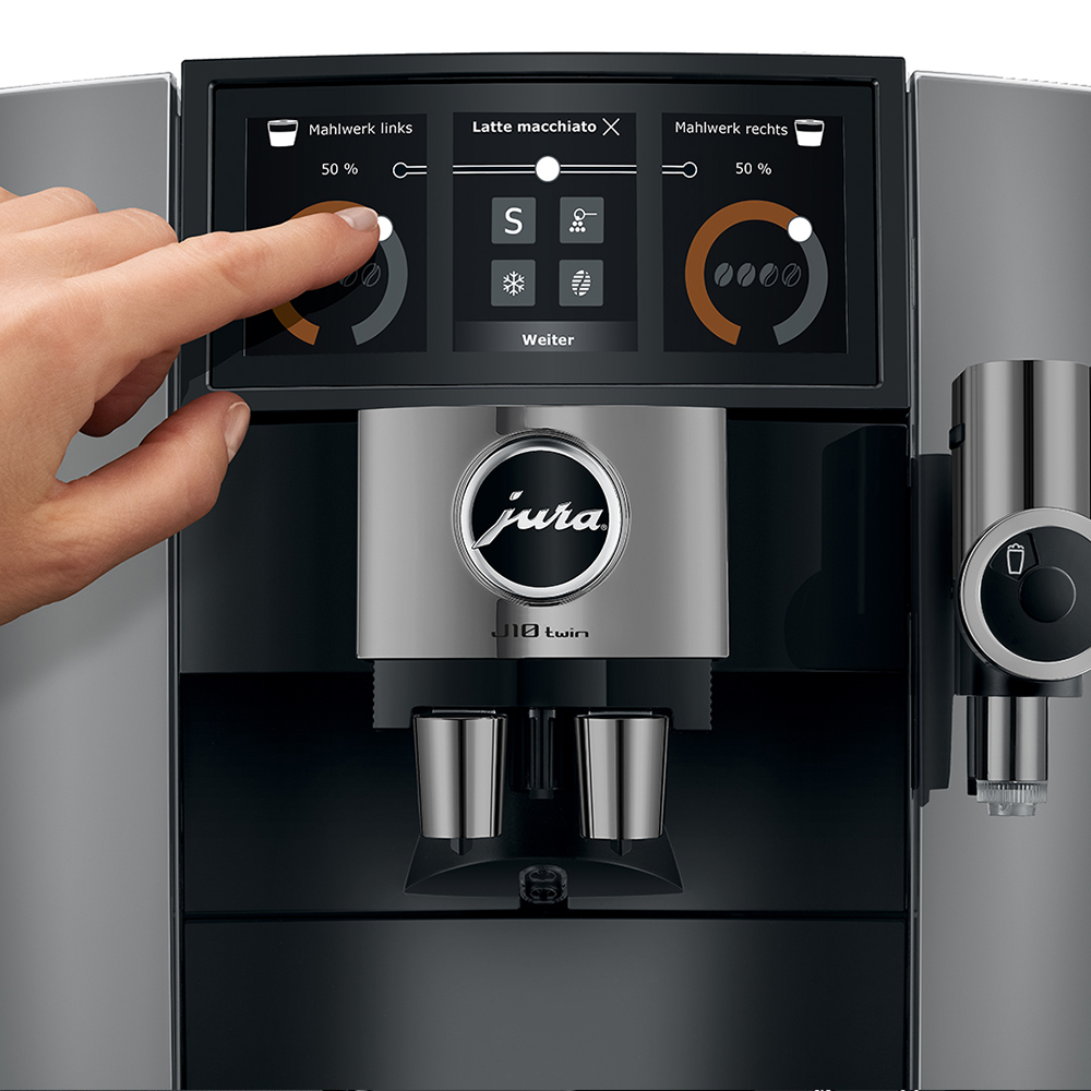 Máy Pha Cà Phê Tự Động Jura J10 twin  Diamond Onyx Black (EA)