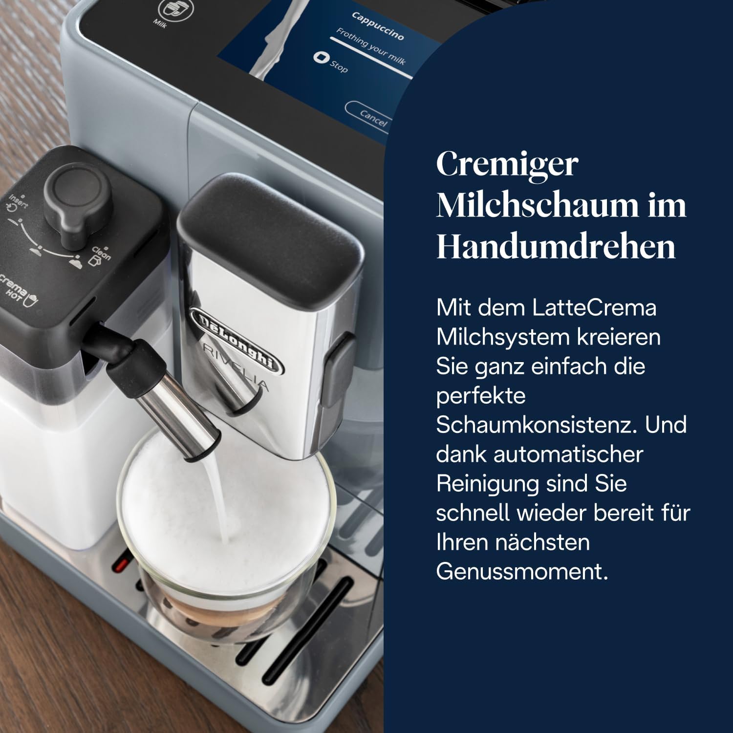 Máy pha cà phê tự động De'Longhi Rivelia EXAM440.55.G