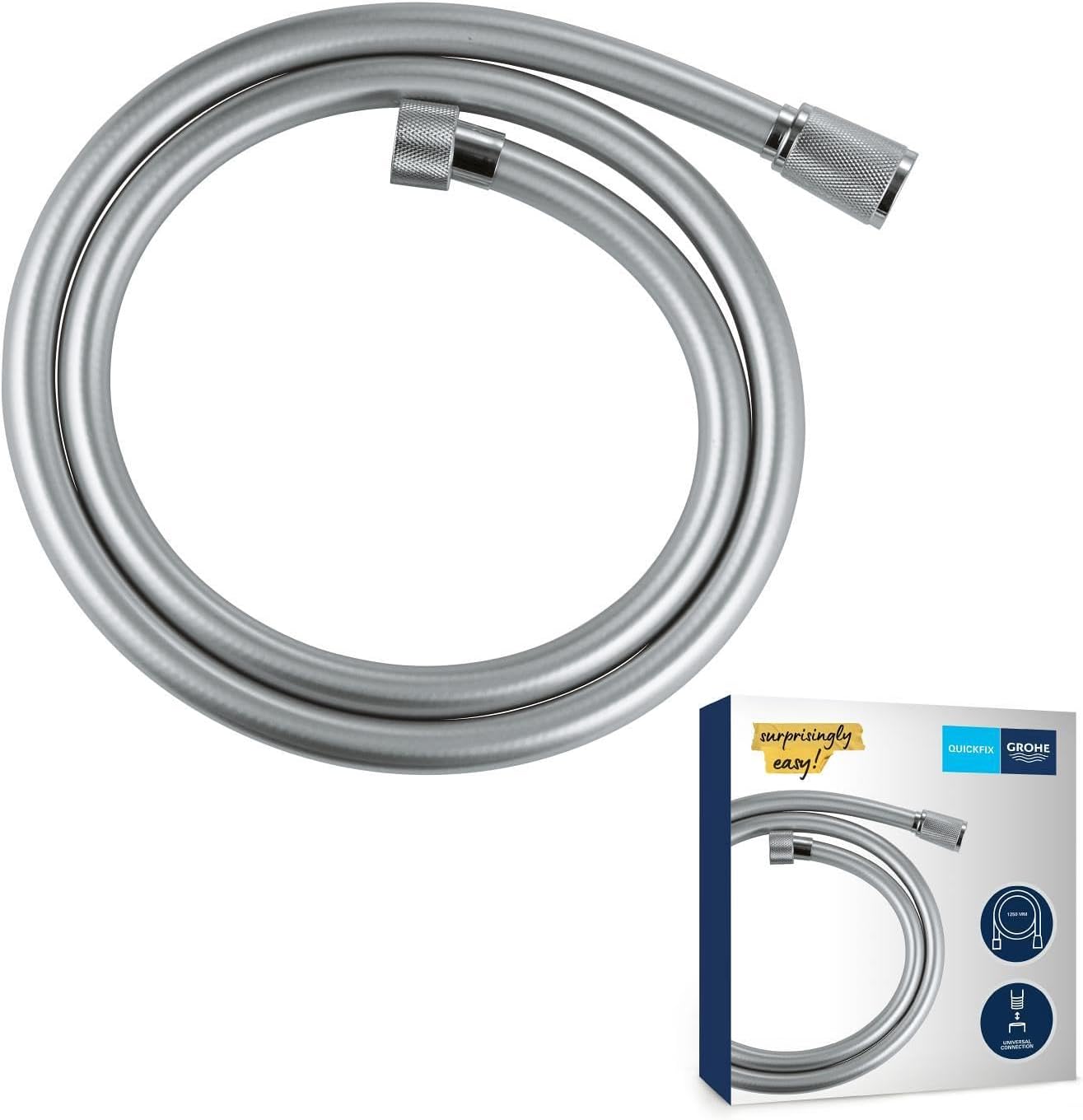 Copy of Dây sen Grohe  VitalioFlex Silver 28741002 1500mm