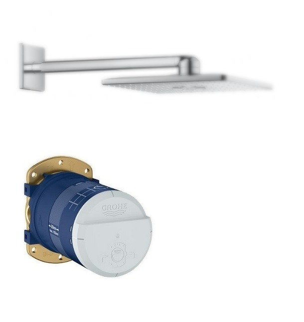 Bộ Âm tường bát sen Đứng Grohe Rainshower 26483000 Flush-Mounted