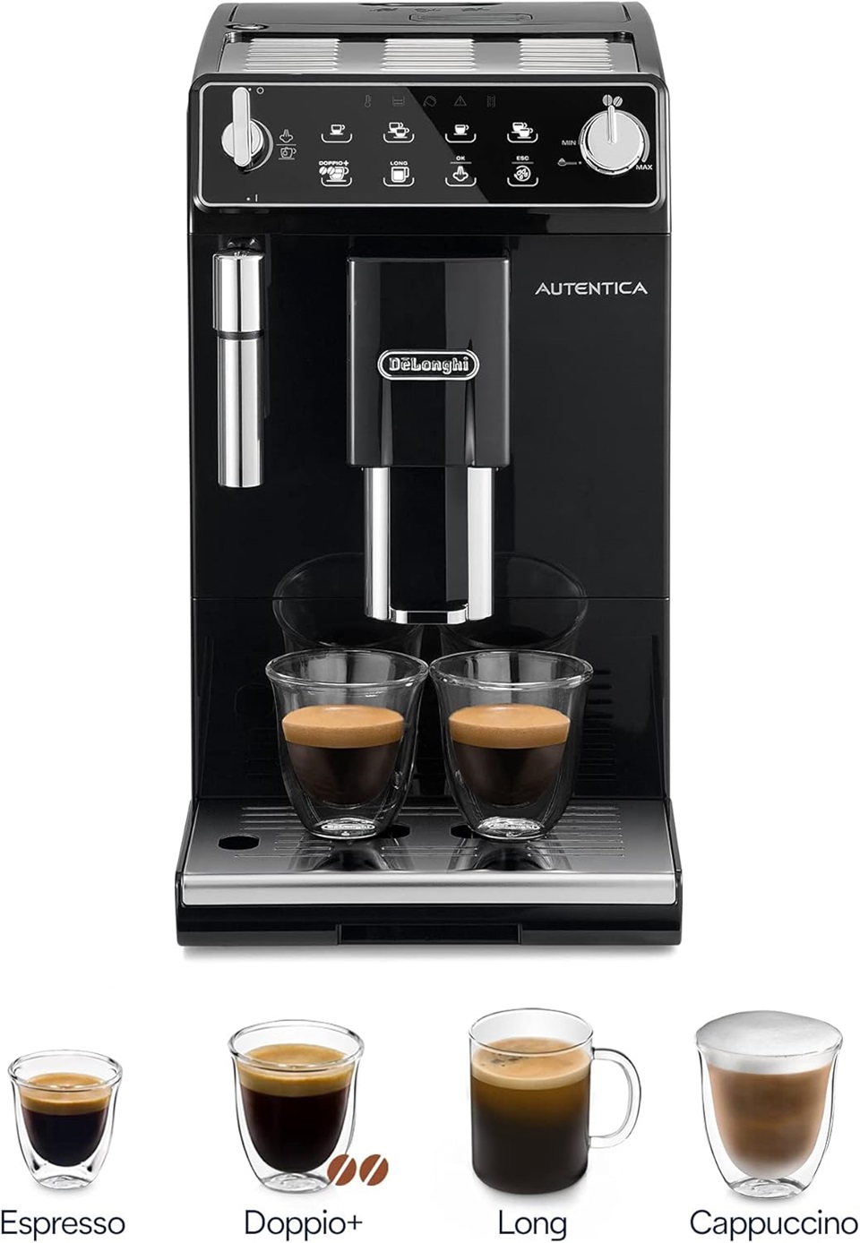 Máy pha cà phê tự động DeLonghi Autentica Etam 29.510.B
