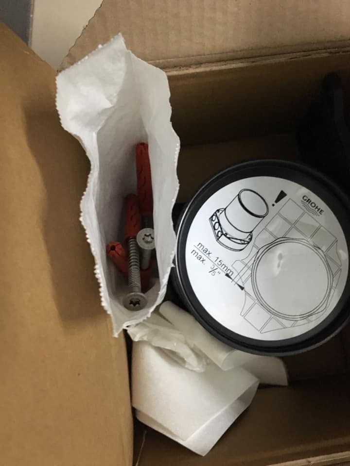 Bộ trộn âm sàn Grohe 45984001 cho Sen bồn tắm đặt sàn