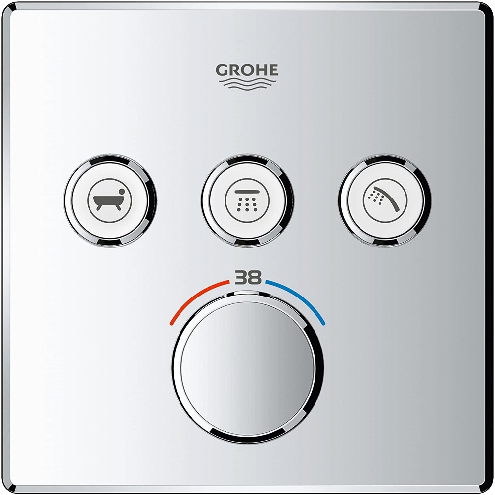 Bộ mặt điều khiển Sen Âm tường Grohe Grohtherm SmartControl 29126000