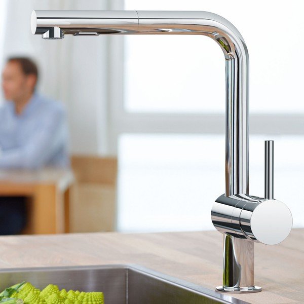 Vòi rửa bát rút đầu vòi Grohe Minta 30274000