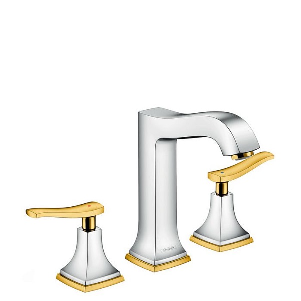 Vòi lavabo chậu 3 lỗ Hansgrohe Metropol Classic 160 31331090