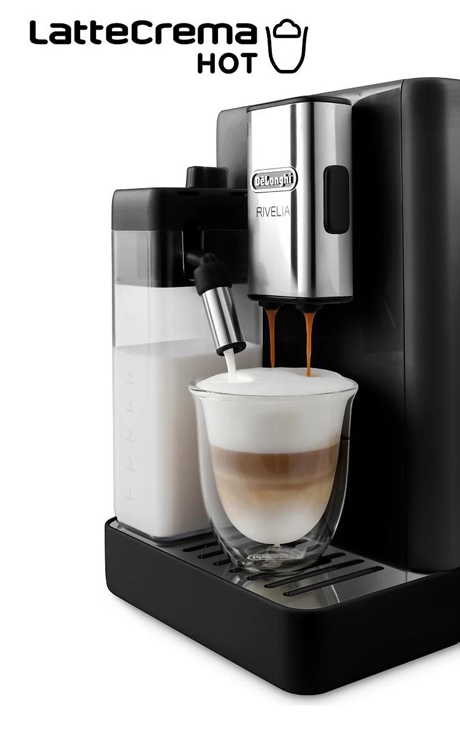 Máy pha cà phê tự động De'Longhi Rivelia EXAM440.55.B