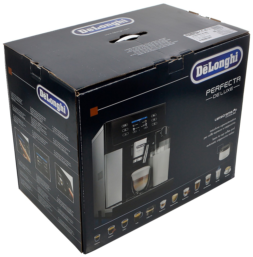 Máy pha cà phê tự động DeLonghi Perfecta Deluxe ESAM 460.80.MB