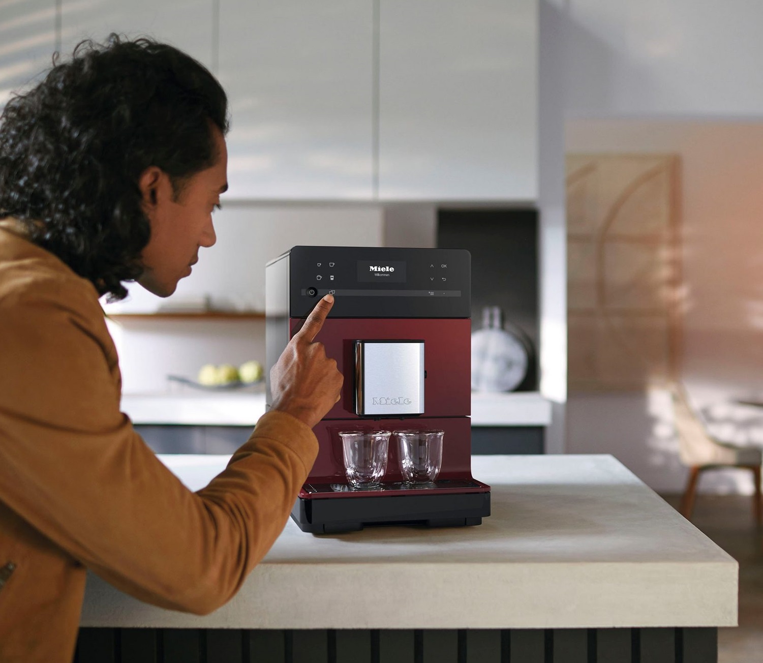 Máy pha Cà phê Miele CM 5310 Silence Red