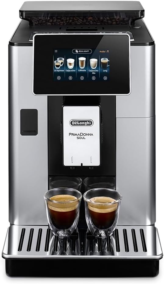 Máy pha cà phê tự động DeLonghi PrimaDonna Soul ECAM610.55.SB