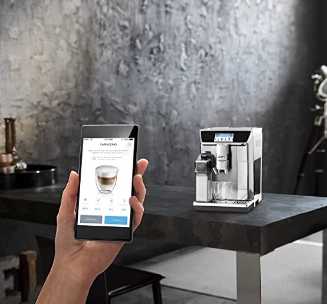 Máy pha cà phê tự động DeLonghi PrimaDonna Elite Experience ECAM 656.85.MS