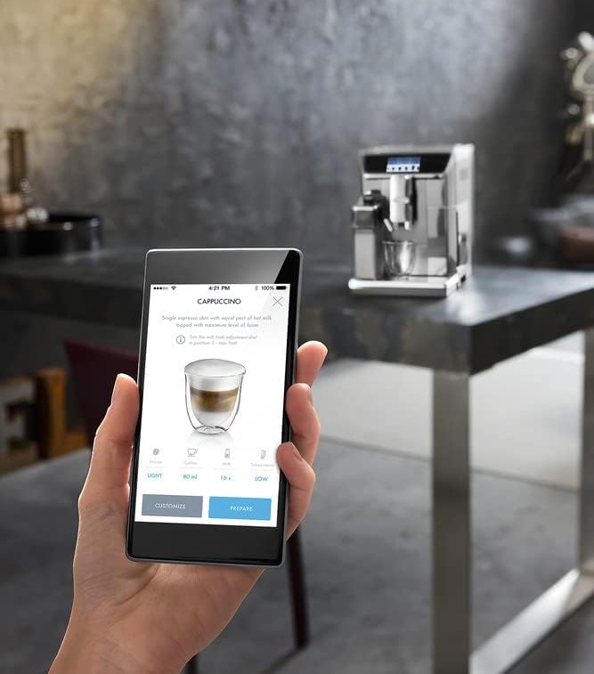 Máy pha cà phê tự động DeLonghi PrimaDonna Elite ECAM656.75.MS