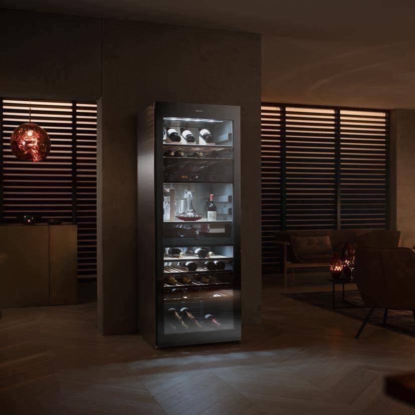 Tủ rượu Vang độc lập Miele KWT 6833 SG