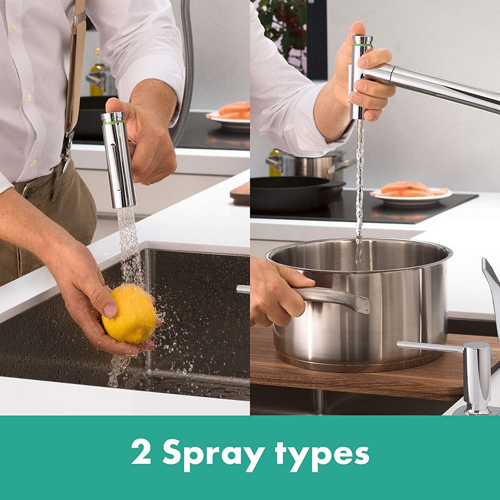 Vòi rửa bát Hansgrohe Metris M71 320 73816000