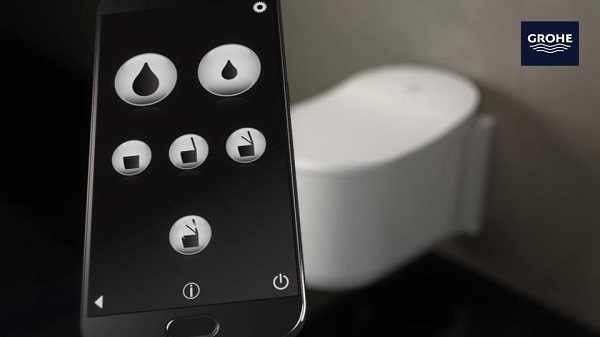 Bồn cầu điện tử Grohe Sensia Arena 39354SH1