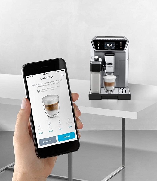 Máy pha cà phê DeLonghi PrimaDonna Class ECAM 550.65.SB