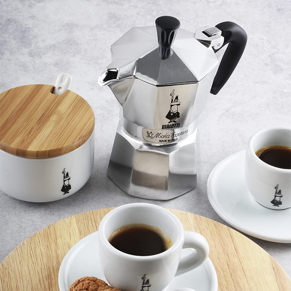 Ấm pha cà phê Bialetti Moka Express 2,3,4,6,9 Cups