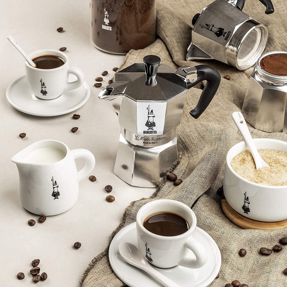 Ấm pha cà phê Bialetti Moka Express 2,3,4,6,9 Cups