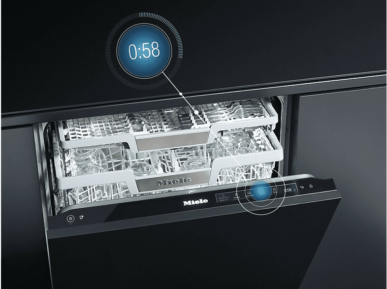 Máy rửa bát Âm tủ Miele G 7695 SCVi XXL AutoDos