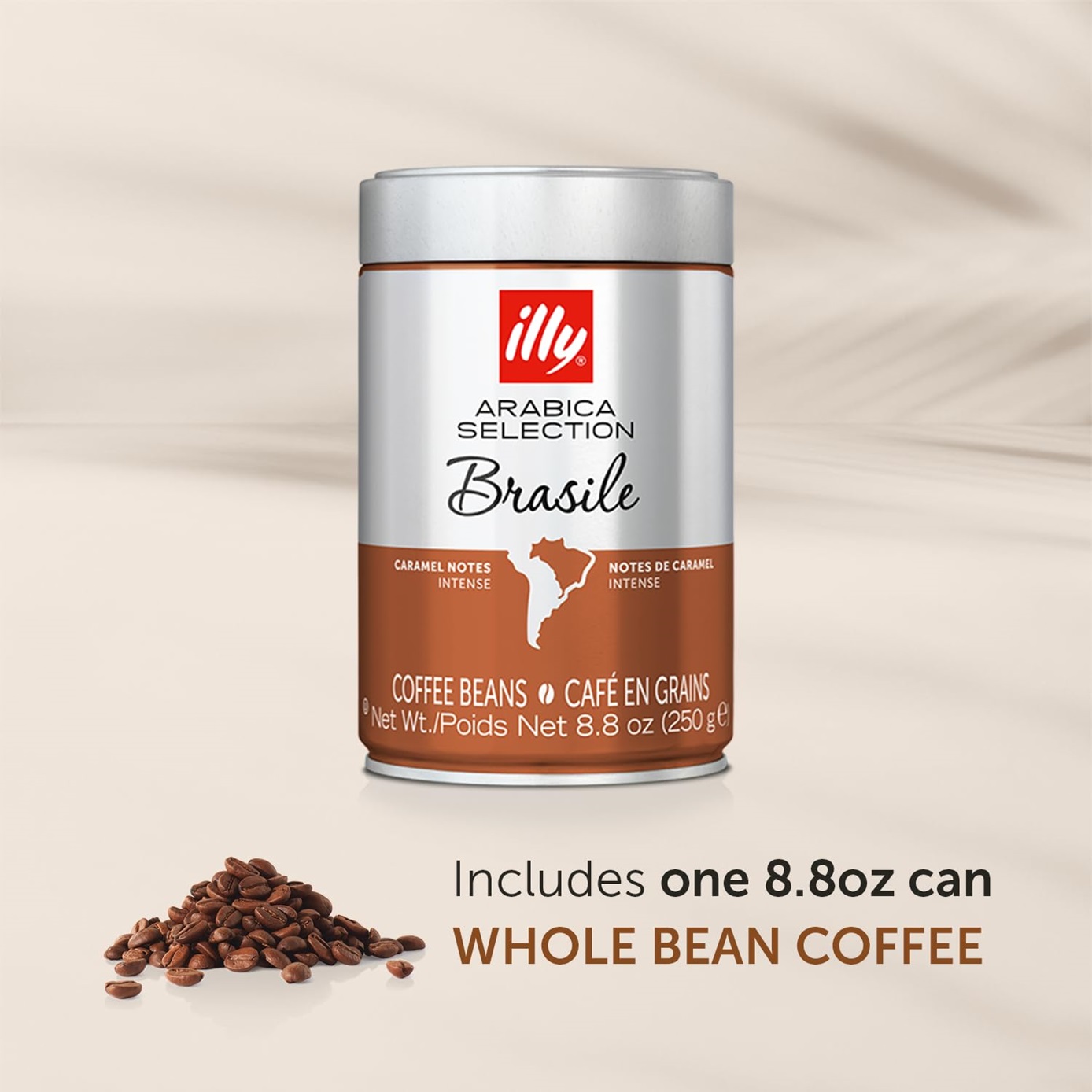 Cà phê hạt đã rang Illy Arabica Selection Brasil – 250g