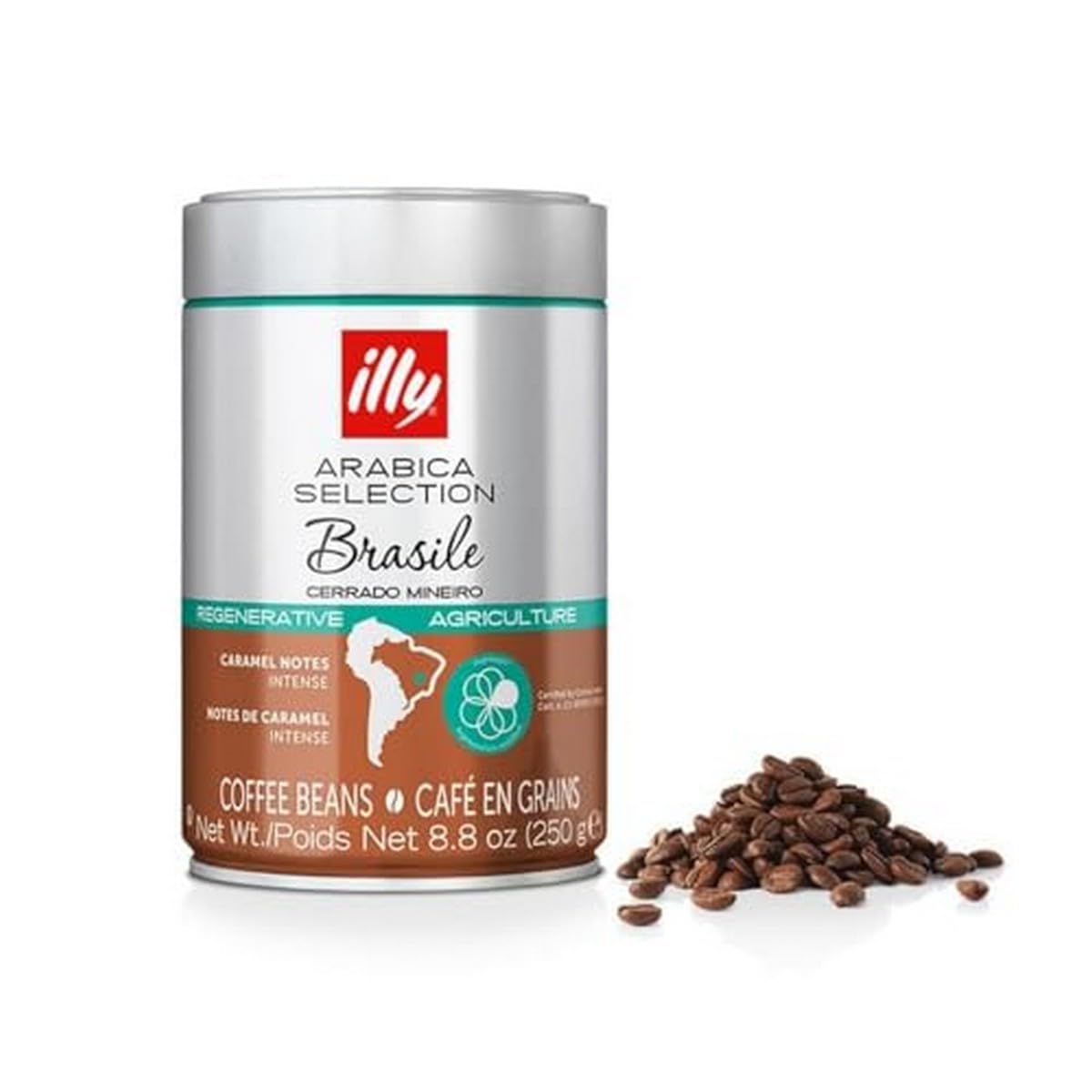 Cà phê hạt đã rang Illy Arabica Selection Brasil – 250g