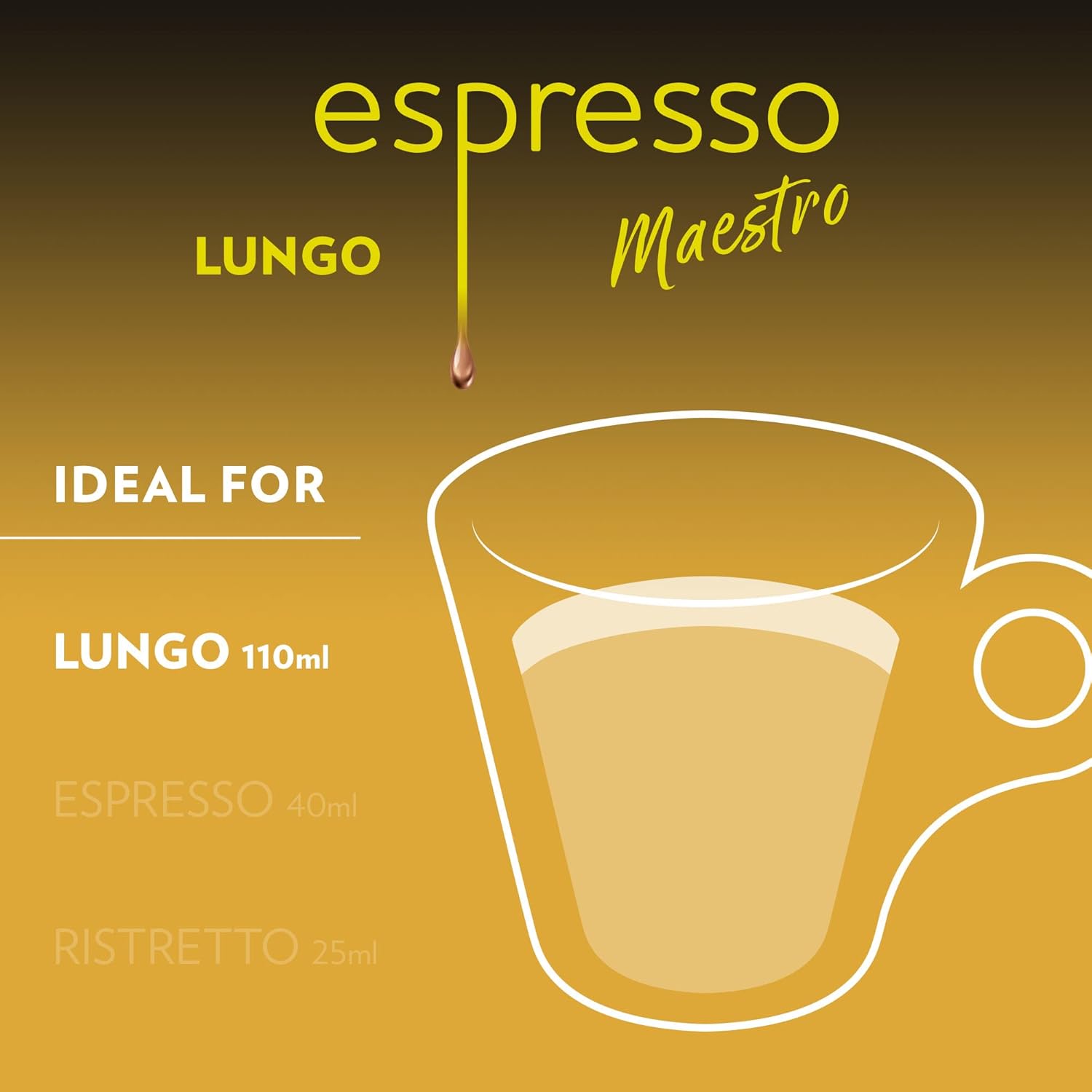 Cà phê Viên nén Nespresso Lavazza Lungo 5  - hộp 10 viên vỏ Nhôm