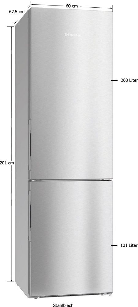 Tủ lạnh, tủ đông Miele KFN 29233 D