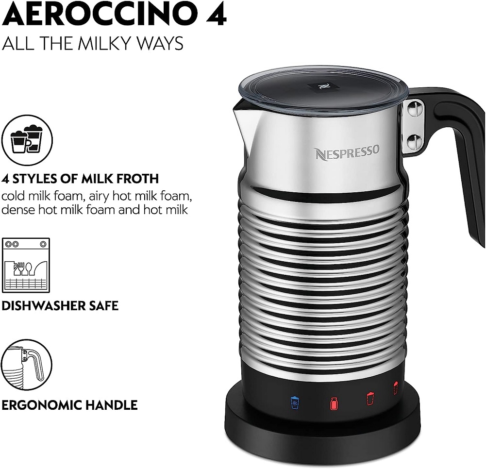 Máy đánh sữa Nespresso AEROCCINO 4 MILK FROTHER