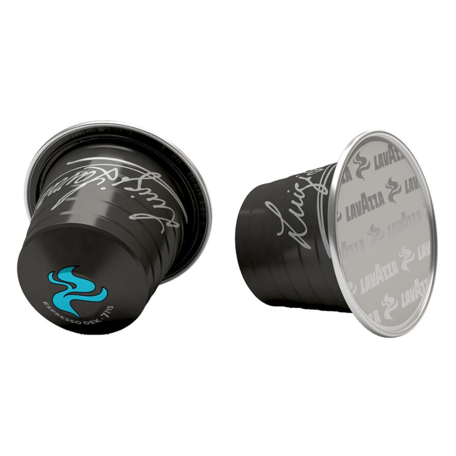 Cà phê Viên nén Nespresso Lavazza  Espresso Decaffeinated  - hộp 10 viên vỏ Nhôm