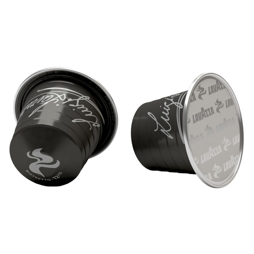 Cà phê Viên nén Nespresso Lavazza  Espresso Ristretto 12  - hộp 10 viên vỏ Nhôm