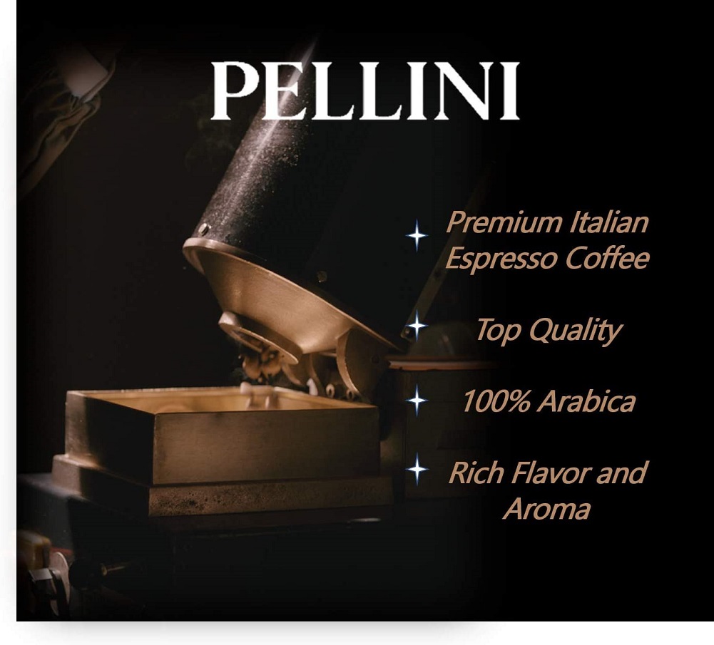 Cà phê hạt đã rang Pellini TOP 100% Arabica