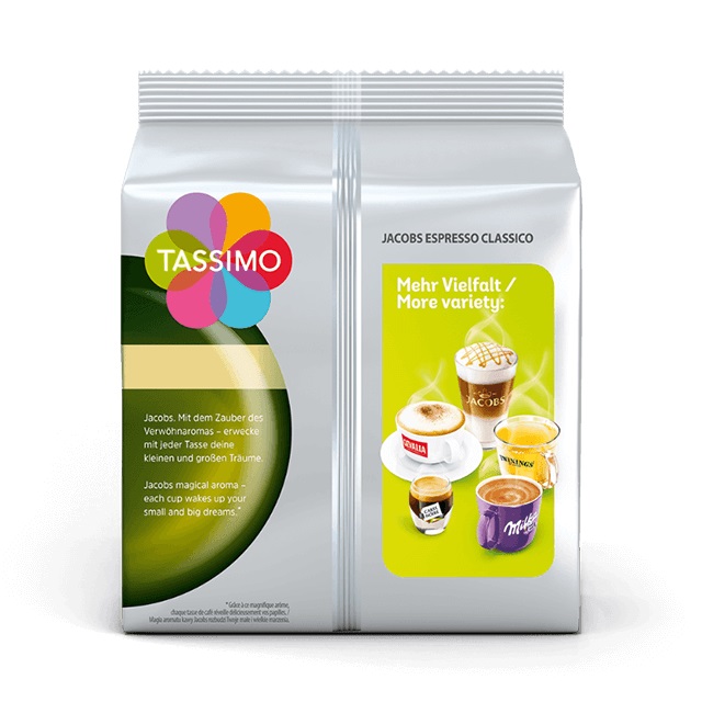 Cà phê Viên nén Tassimo Jacobs Espresso Classico