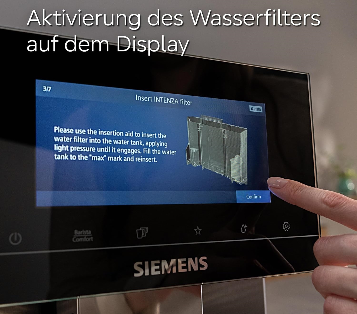 Lọc nước cho máy pha cà phê Siemens EQ Series Brita TZ70003