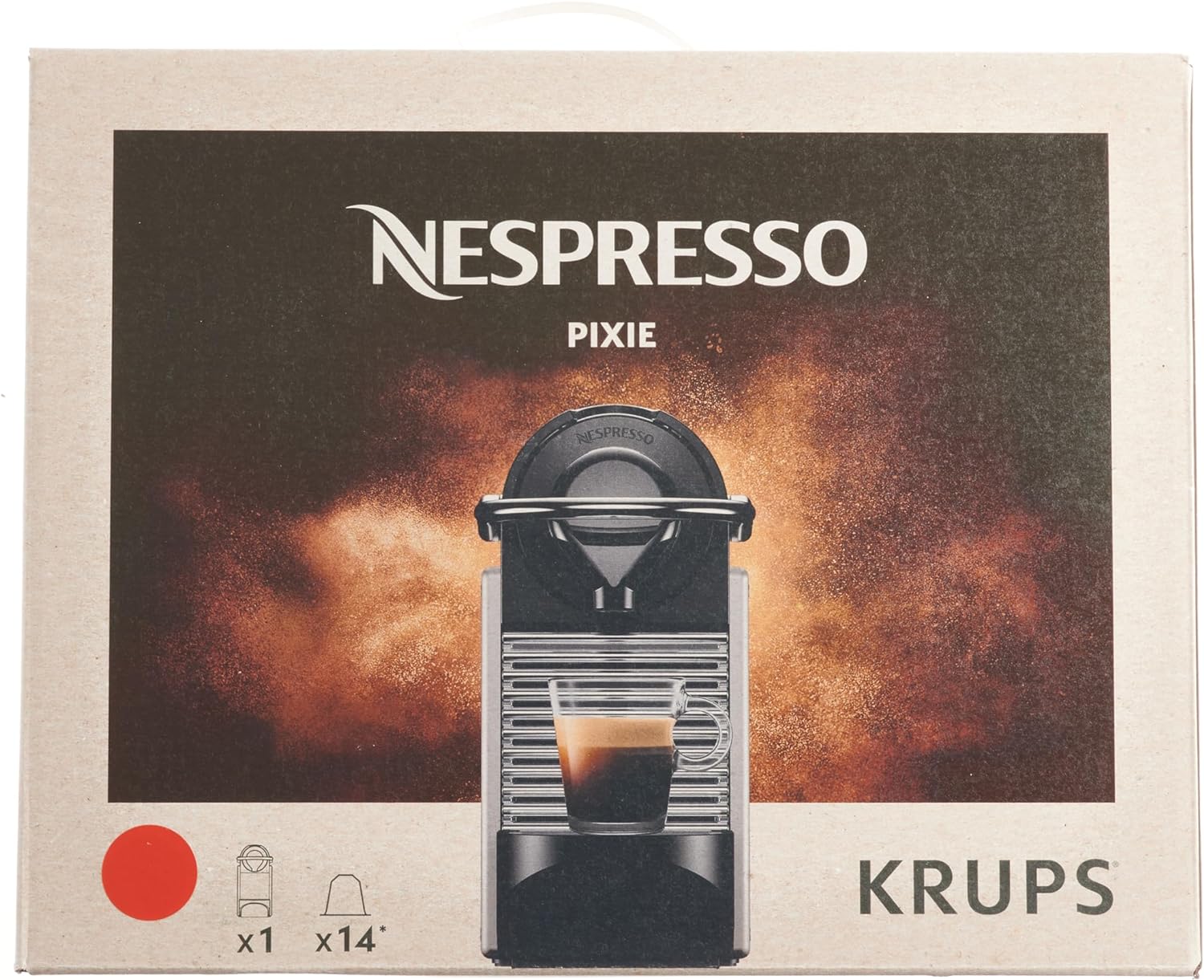 Máy pha cà phê viên nén Nespresso Krups Pixie XN3045