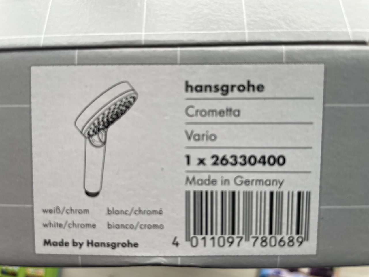 Bát sen cầm tay Hansgrohe Crometta Vario 26330400