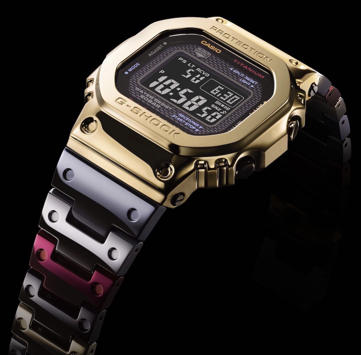 G-Shock GMW-B5000TR-9 với vỏ titanium từ thương hiệu TranTixxii™