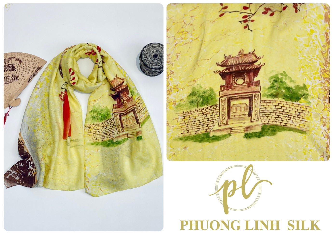 Cửa Hàng Mua Bán Khăn Lụa Tơ Tằm Uy Tín - Chất Lượng Nhất Ở Hà Nội