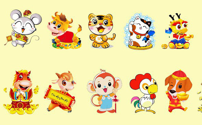 MÀU MAY MẮN CỦA 12 CON GIÁP NĂM TÂN SỬU 2021