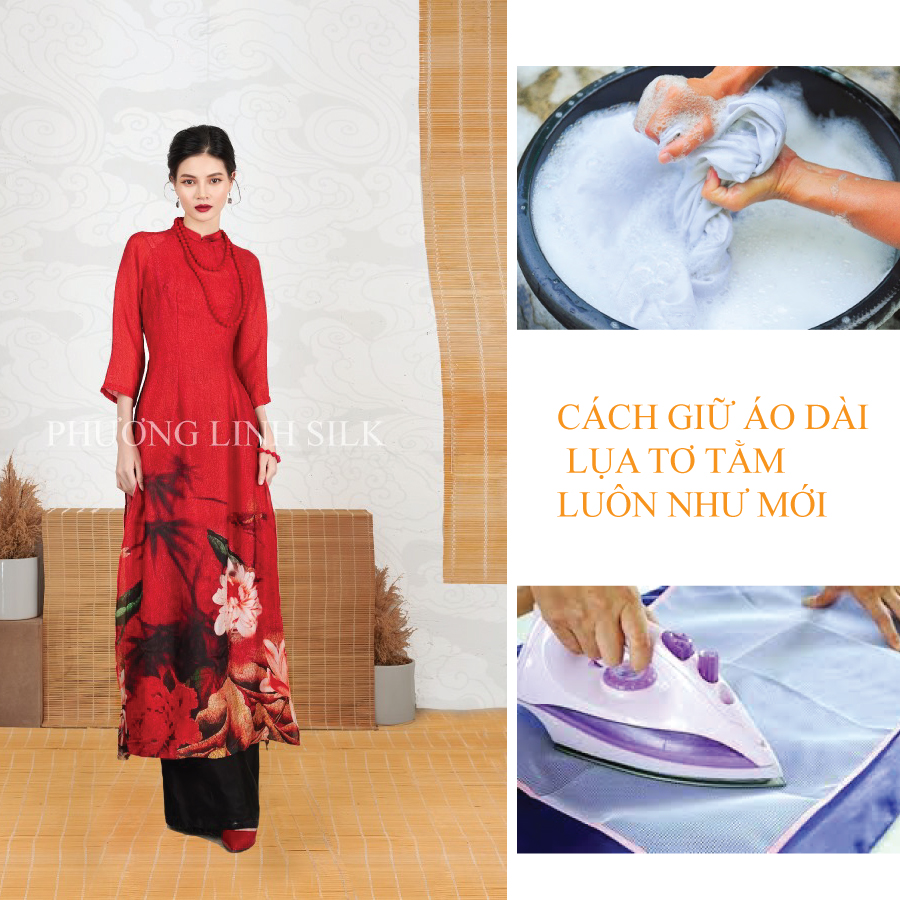 LƯU Ý ĐỂ BẢO QUẢN ÁO DÀI LỤA TƠ TẰM LUÔN NHƯ MỚI