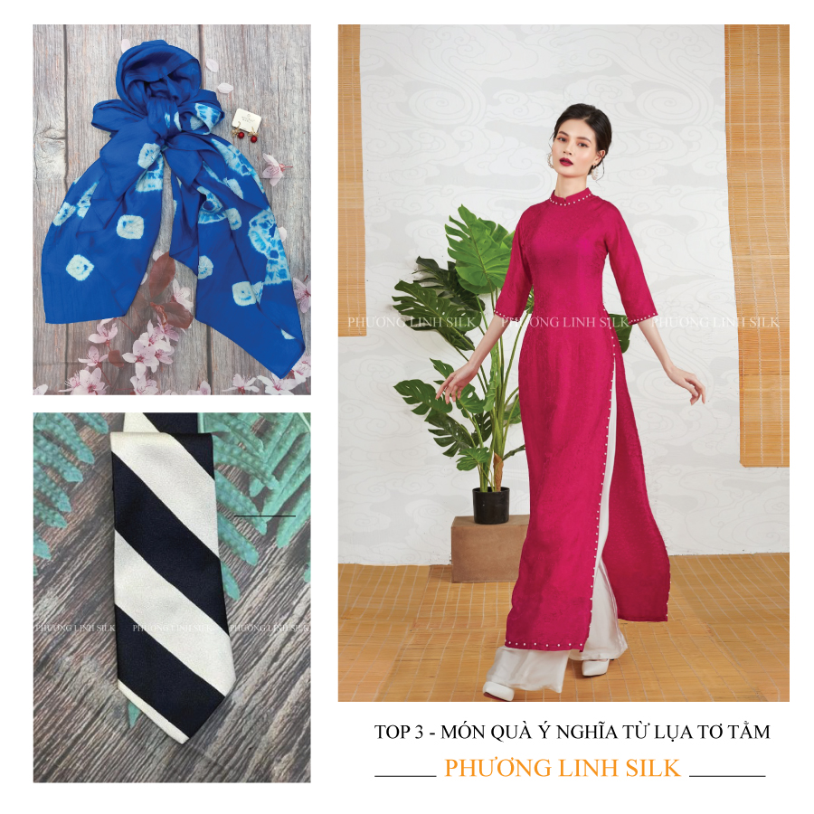 TOP 3 MÓN QUÀ TỪ LỤA TƠ TẰM SANG TRỌNG VÀ Ý NGHĨA NHẤT