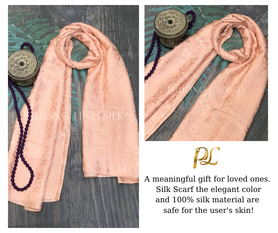 KHĂN CHOÀNG CỔ BẰNG CHẤT LIỆU LỤA TƠ TẰM