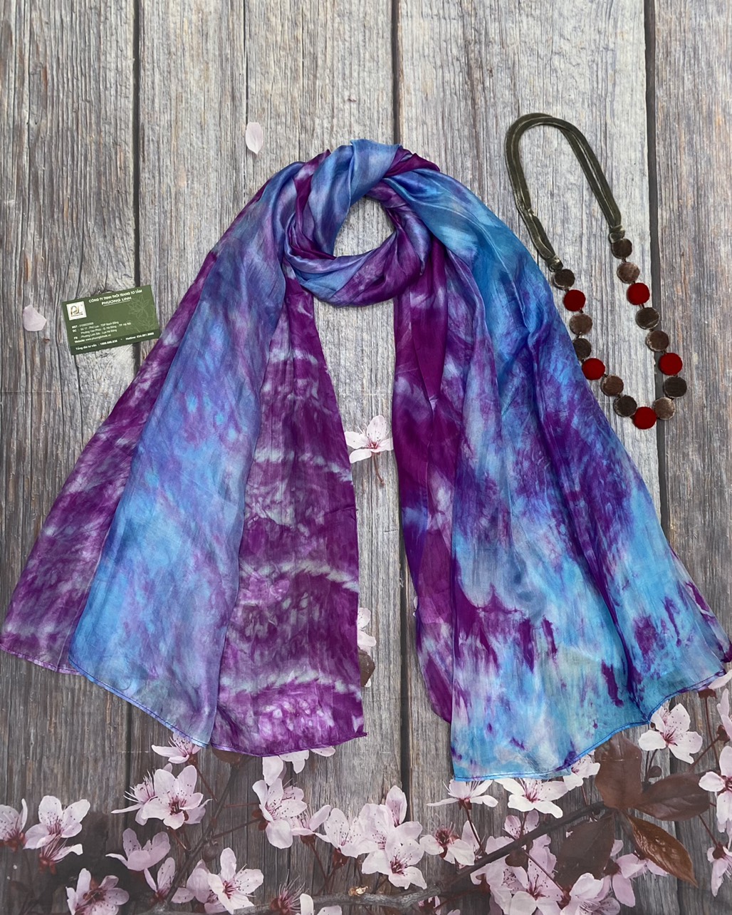 KHĂN LỤA TƠ TẰM CAO CẤP