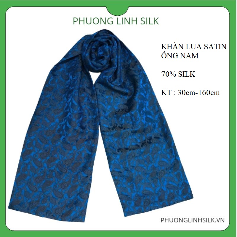 KHĂN LỤA SATIN ỐNG 01
