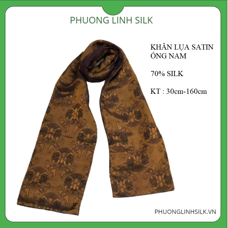 KHĂN LỤA SATIN ỐNG