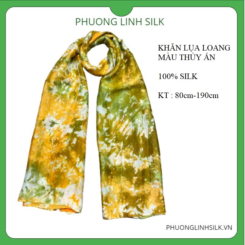 KHĂN LỤA LOANG THỦY ẤN